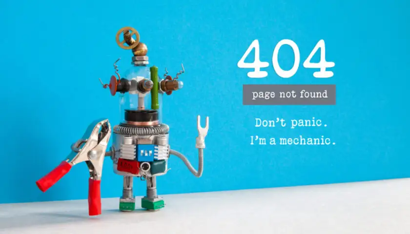 What are the most common error messages on webpages and what do they mean?