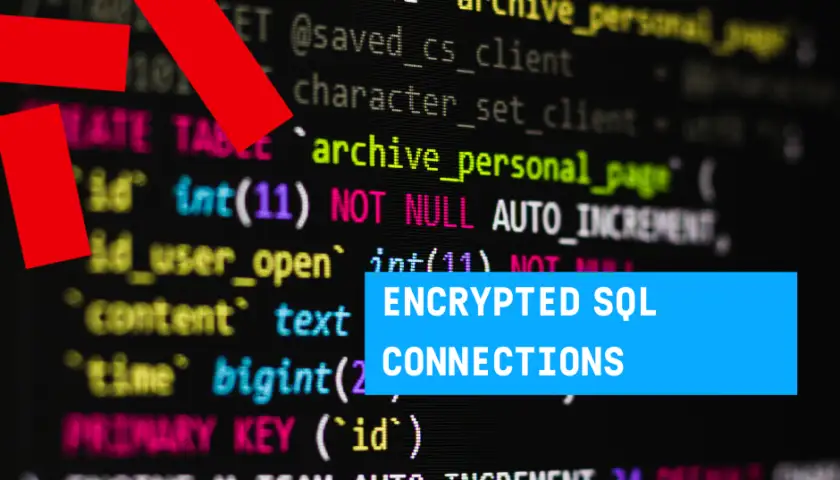 Let’s make database connections more secure