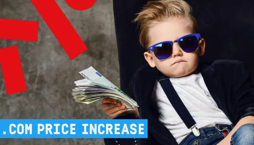 We have to talk about domain pricing again