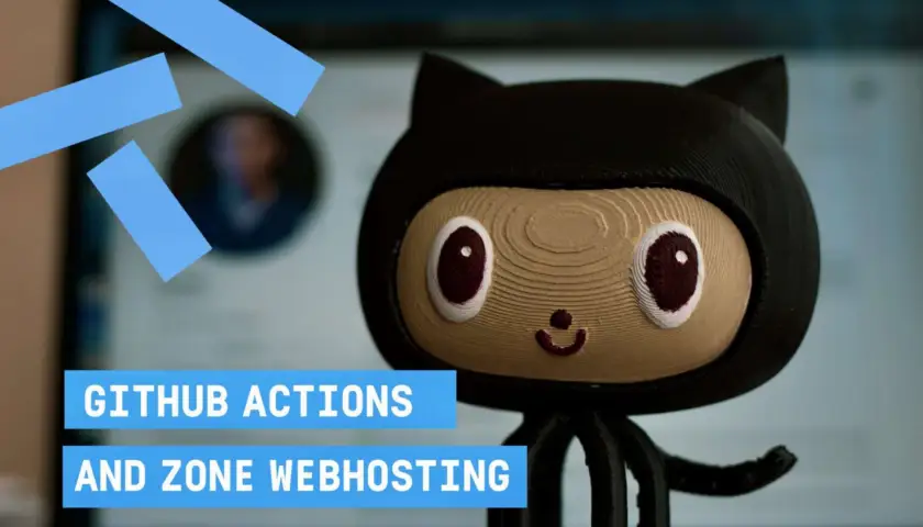 Automatic publication of website changes through Github Actions