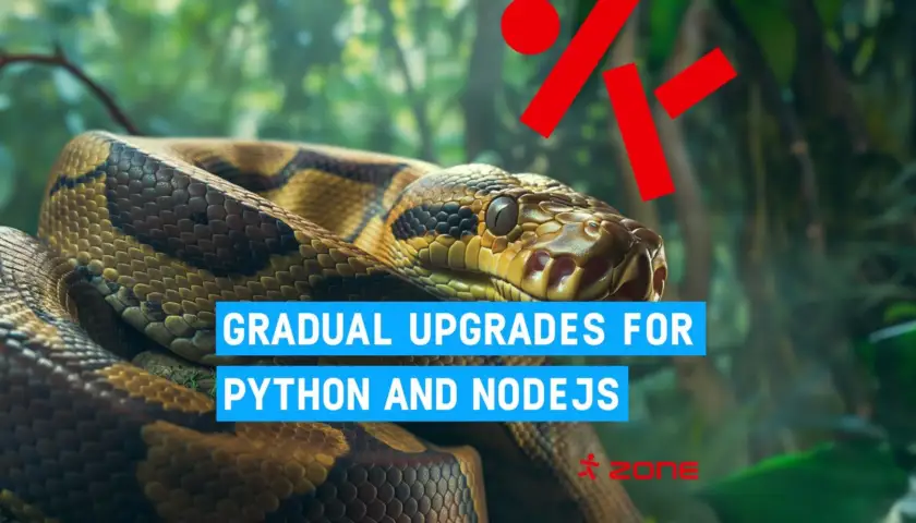 We are going to upgrade default versions of NodeJS and Python