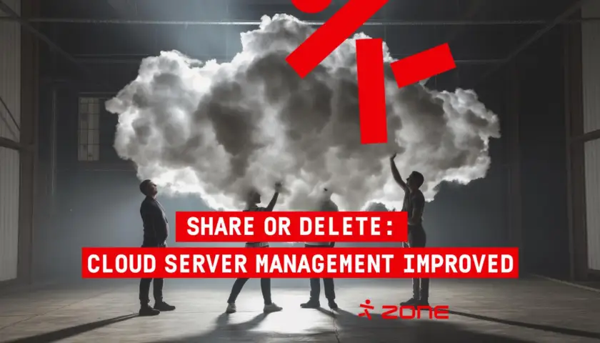 Cloud servers can now be shared and deleted