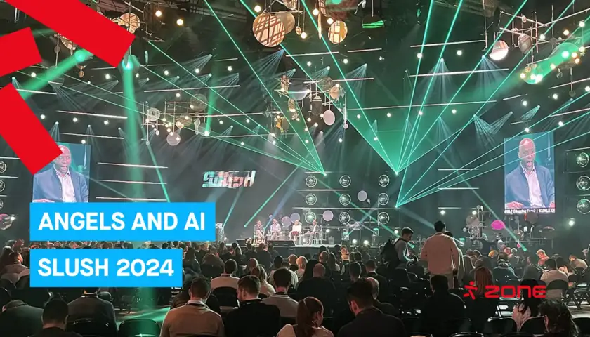 Angels and AI - Slush 2024 stage picture