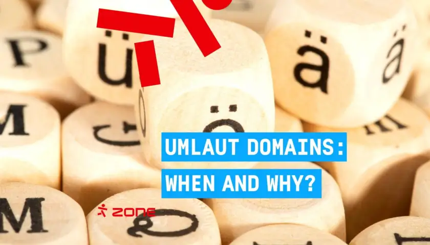 Umlaut domains for your brand