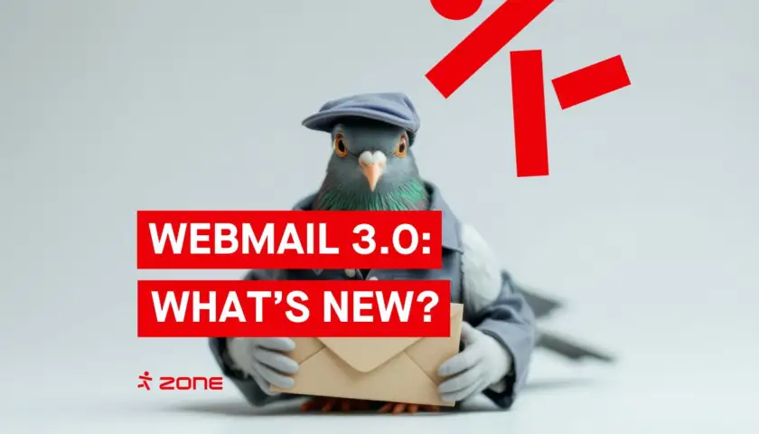 Zone Webmail 3.0: New features that make email management easier than ever